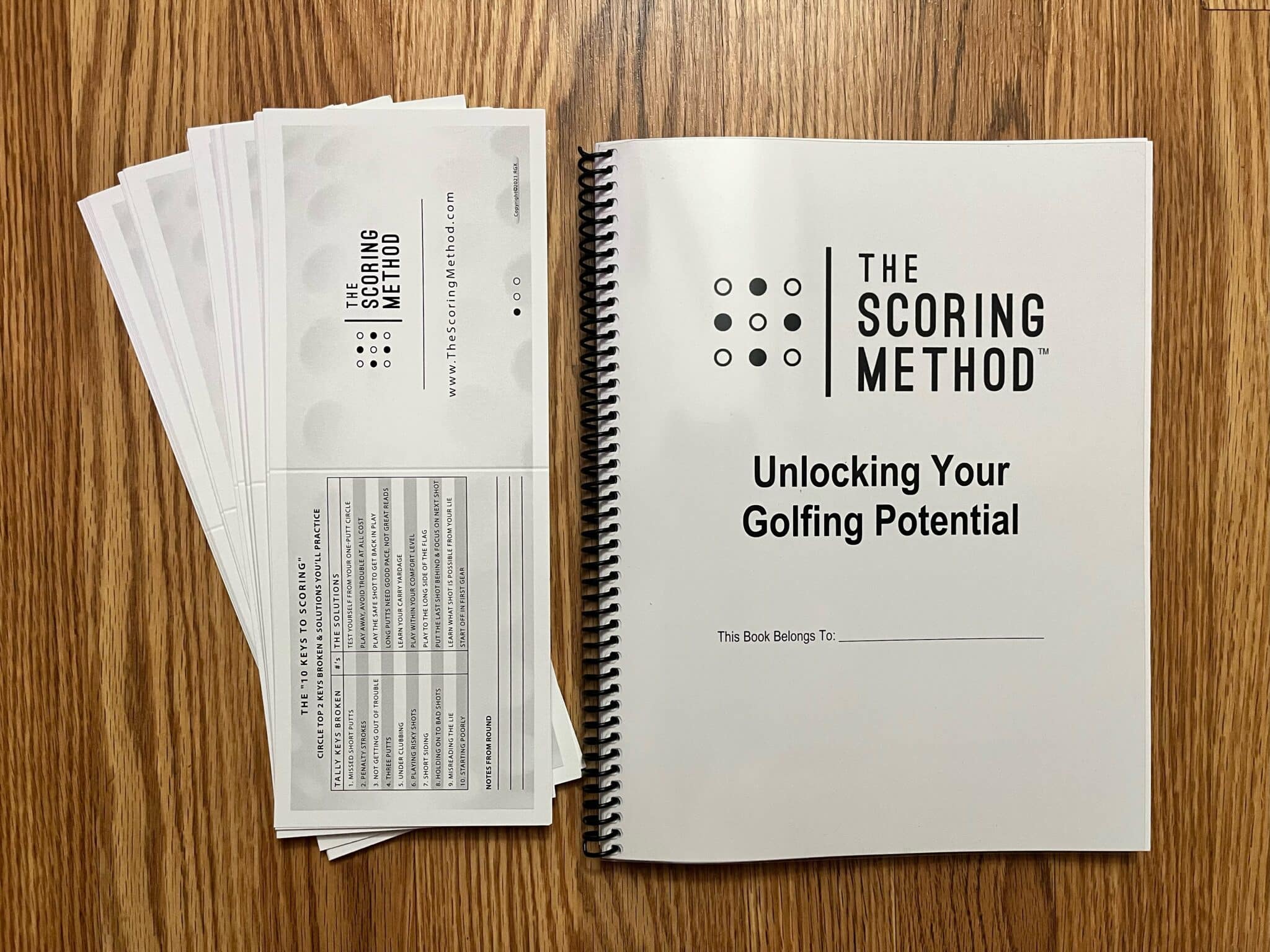 scoring method workbook